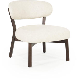 Eleonora Fauteuil 'Mikky' kleur Beige/Bruin Beige / Bruin