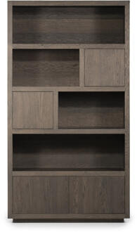 Eleonora Opbergkast 'Helsinki' Eiken, 220 x 120cm, kleur Bruin - 220 x 120 cm