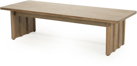 Eleonora Salontafel 'Jake' Eiken, 120 x 47cm, kleur Bruin