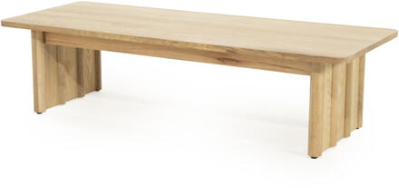Eleonora Salontafel 'Jake' Eiken, 120 x 47cm, kleur Naturel - 120 x 45 cm