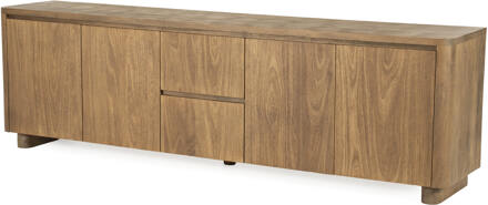 Eleonora TV-meubel 'Edward' Mangohout, 200cm Bruin - 200 cm