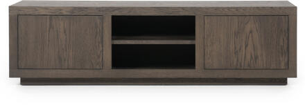 Eleonora TV-meubel 'Helsinki' Eiken, 160cm, kleur Bruin - 160 cm