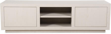 Eleonora TV-meubel 'Helsinki' Eiken, 160cm, kleur Taupe - 160 cm