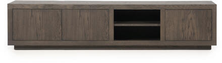 Eleonora TV-meubel 'Helsinki' Eiken, 200cm, kleur Bruin - 200 cm
