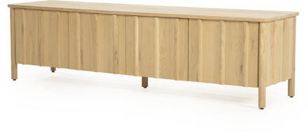 Eleonora TV-meubel 'Jake' Eiken, 183cm, kleur Naturel - 183 cm