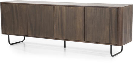 Eleonora TV-meubel 'James' Mangohout, 180cm, kleur Bruin - 180 cm