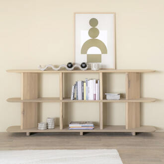 Eleonora Wandrek / Dressoir 'Ty' Eiken, 180cm, kleur Naturel