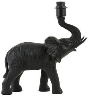 Elephant Lampvoet 1 lichts h:40cm mat zwart ex. kap