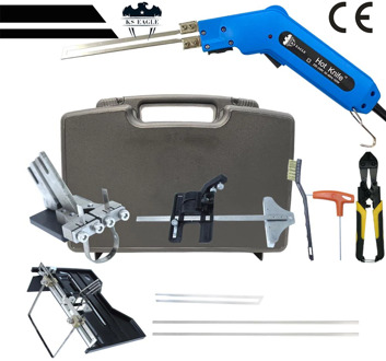 Eletric Hot Knife Kit 150 W Hand Hold Banner Hot Heating Knife Cutter Rope Hot heat Knife Foam Cutter 4 PC Blade