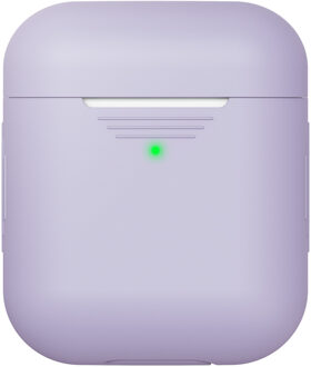 Elevate Protective Silicone Case voor de Apple AirPods 1 / 2 - Lavender Lila - One size