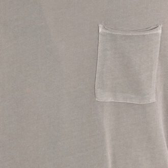 ELEVEN PARIS ABDEL dames t-shirt met korte mouwen en ronde hals 17S1TS01 - maat Grijs