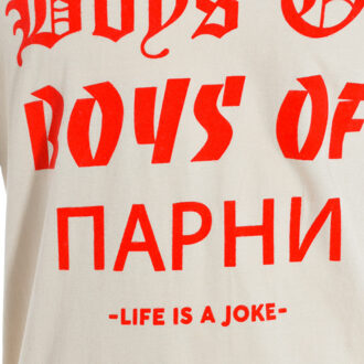 ELEVEN PARIS CIBOY t-shirt met korte mouwen en ronde hals 16S1LT226 man Grijs - S