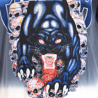 ELEVEN PARIS Dames t-shirt met korte mouwen en ronde hals 17S1TS269 - maat Zwart