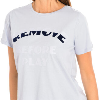 ELEVEN PARIS ETESSA 17F2TS14 T-shirt korte mouwen voor dames - maat XS Grijs