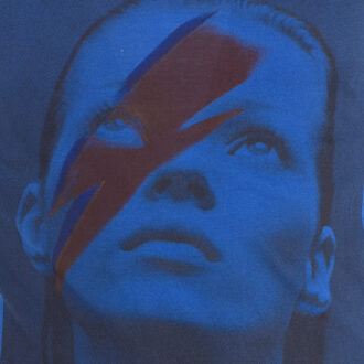 ELEVEN PARIS Heren t-shirt met korte mouwen en ronde hals 13S1LT001 - maat S Blauw