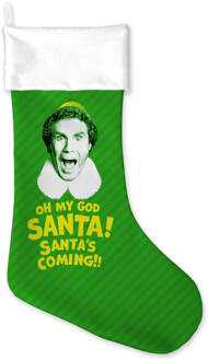 Elf Oh My God! Santa's Coming! Christmas Stocking