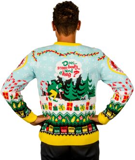 Elf OMG! I Know Him! Knitted Christmas Jumper - XS