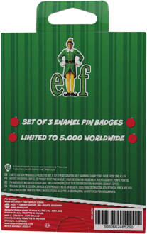 Elf Pin Badge Set Limited Edition