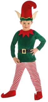 Elfenpak kind Gestreept Alwin Multikleur - Print