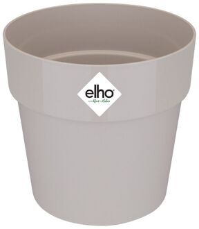 ELHO B.for original rond mini 11 bloempot warm grijs binnen dia. 11 x h 10,1 cm