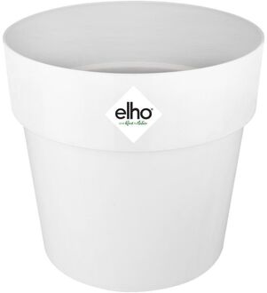 ELHO B.for original rond mini 11 bloempot wit binnen dia. 11 x h 10,1 cm