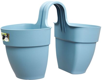 ELHO Balkonbak Vibia Cam. Flower Twin 21cm Blauw