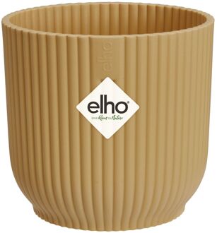 ELHO Bloempot Vibes Fold Rond Mini Ø7cm Geel