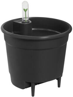 ELHO Self-watering insert 17 living black binnen l 17 x w 17 x h 15,7 cm Zwart