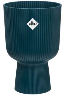 ELHO Vibes Fold Coupe dia 14 cm bloempot II Blauw