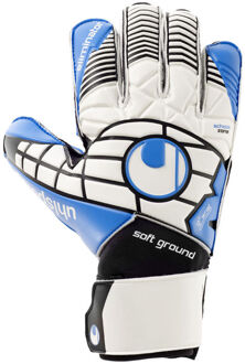 Eliminator Soft Pro Keepershandschoen Keepershandschoenen - Unisex - wit/blauw/zwart Maat 10/ Handomvang 27cm