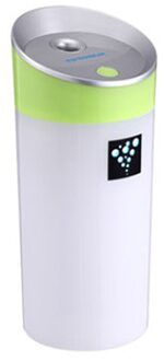 Elimineren Vermoeidheid Accessoires Thuis Kantoor Luchtzuivering Usb Oplaadbare Anion Met Licht Aromatherapie Mute Auto Luchtbevochtiger groen