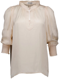 Elise bambu24 blouses creme Est'Seven , Beige , Dames - 2Xl,L,Xs