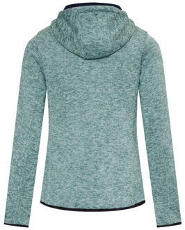 elise fleece fleece sweater met rits dames - - maat M Grijs