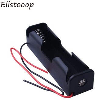 Elistooop 18650 Batterij Case Houder Opbergdoos Draad Leads 18650 Batterijen 3.7V Opbergdoos Case Houder
