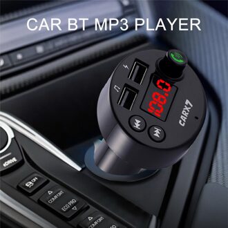Elistooop Bluetooth 5.0 Fm-zender Handsfree Draadloze Auto MP3 Speler Telefoon Usb Lading Auto Charger Tf U Disk Auto Accessoires