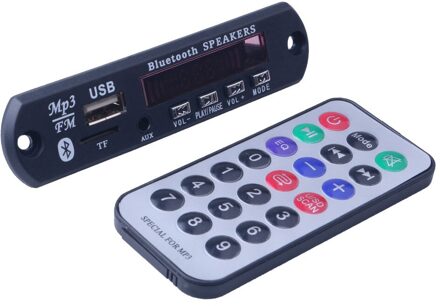Elistooop Kleurenscherm Bluetooth MP3 decoder board MP3 kaartlezer MP3 Bluetooth module audio accessoires met FM radio