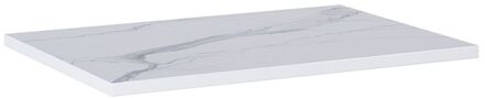 Elita Wastafelblad 60cm Calacatta Marmer Wit