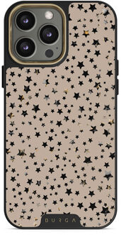 Elite Gold Backcover voor de iPhone 14 Pro - Sparkling Tiara Meerkleurig