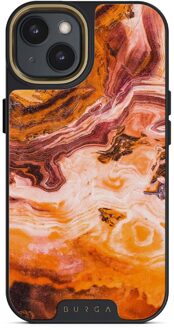 Elite Gold Backcover voor de iPhone 15 - Pumpkin Spice Meerkleurig