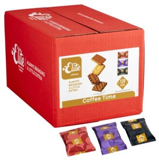 Elite Koekjes elite special coffee time mix 120 stuks