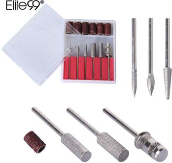 Elite99 Polijstmachine Slijpen Hoofd Nail Boor Nail Elektrische Vervanging Boor Machine Pedicure Manicure Accessoire Nail Art Tool