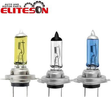 Eliteson 1 Stuk H7 Halogeen Lampen Voor Auto Koplamp 12V 24V 100W Front Lampen Auto Accessoires Geel fog Koplamp Xenon Auto 24V 100W Super wit
