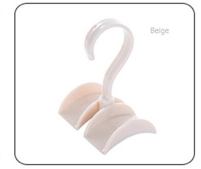 Elke Hoek Rotatie Closet Organizer Staaf Hanger Handtas Opslag Purse Opknoping Rack Houder Haak Tas Kleding Hanger wit