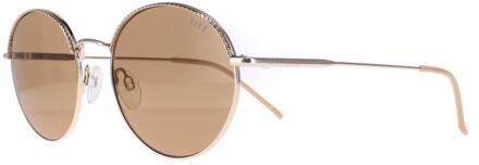 ELLE 14908 GD goudbruine zonnebril - maat