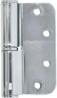 ELLE Kogelstiftpaumelle - Verzinkt Staal - 89x89 Mm - Met Afgeronde Hoeken