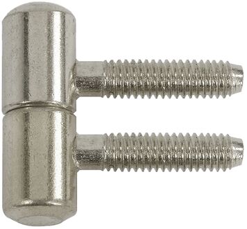 ELLE Meubelinboorpaumelle - Verzinkt Staal - 38x13 Mm - 2 Stuks