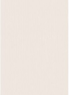 ELLE Vinylbehang Effen Structuur - Beige - 10,05 M X 53 Cm