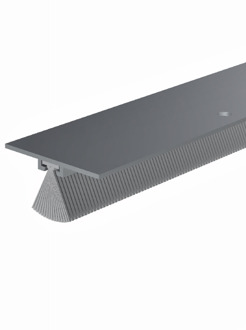 Ellen Dorpelstrip onzichtbaar aluminium dbs 300 cm