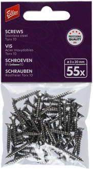 Ellen Schroeven ST 3x20mm | T10 | 55 stuks - 850100750
