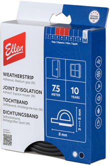Ellen Tochtband Gemiddelde Kier | 7.5m BL - 600304050